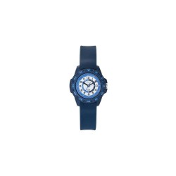 Montre Tekday Enfant silicone bleu cadran simplifié pour la lecture