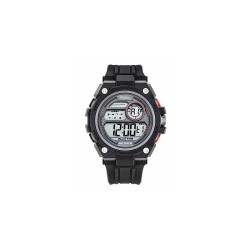 Montre Tekday Homme digital silicone noir