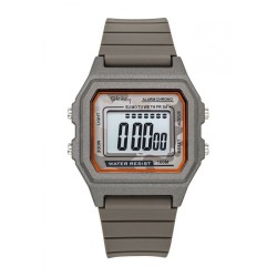 Montre Tekday Homme digital silicone marron cadran camouflage