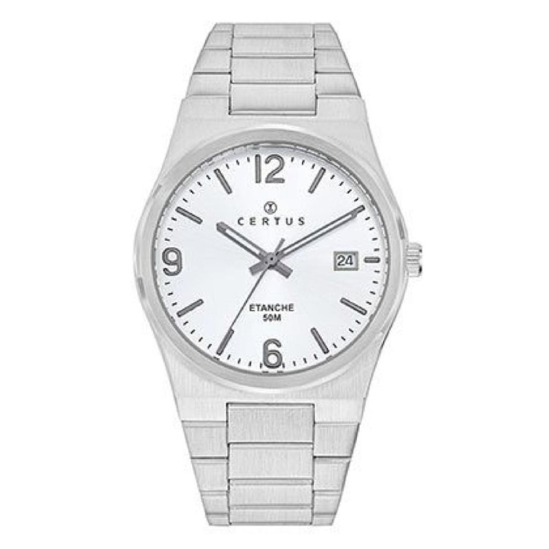 Montre analogique Certus bracelet acier gris