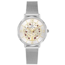 MONTRE GO BRACELET MILANAIS argente