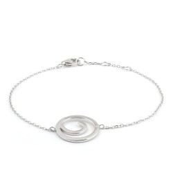 Bracelet femme fantaisie en argent