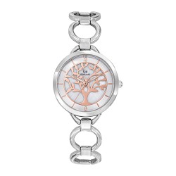 Montre Go femme bracelet Acier argenté