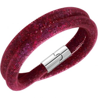 SWAROVSKI STARDUST:BRACELET DB CRY BLSH/PDS M