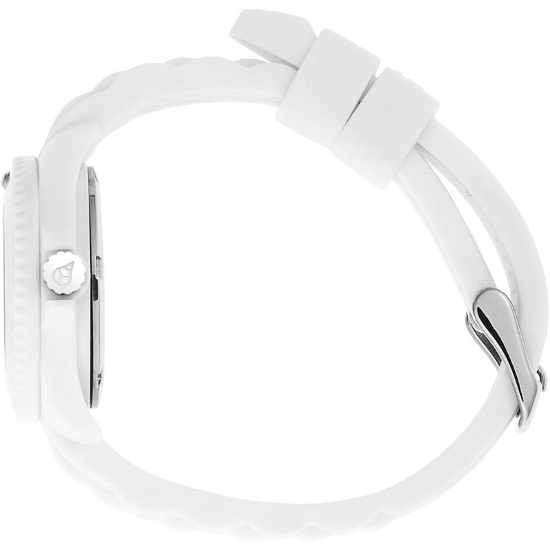 Montre Analogique Ice Watch Collection Ice Mini Bracelet Silicone Blanc