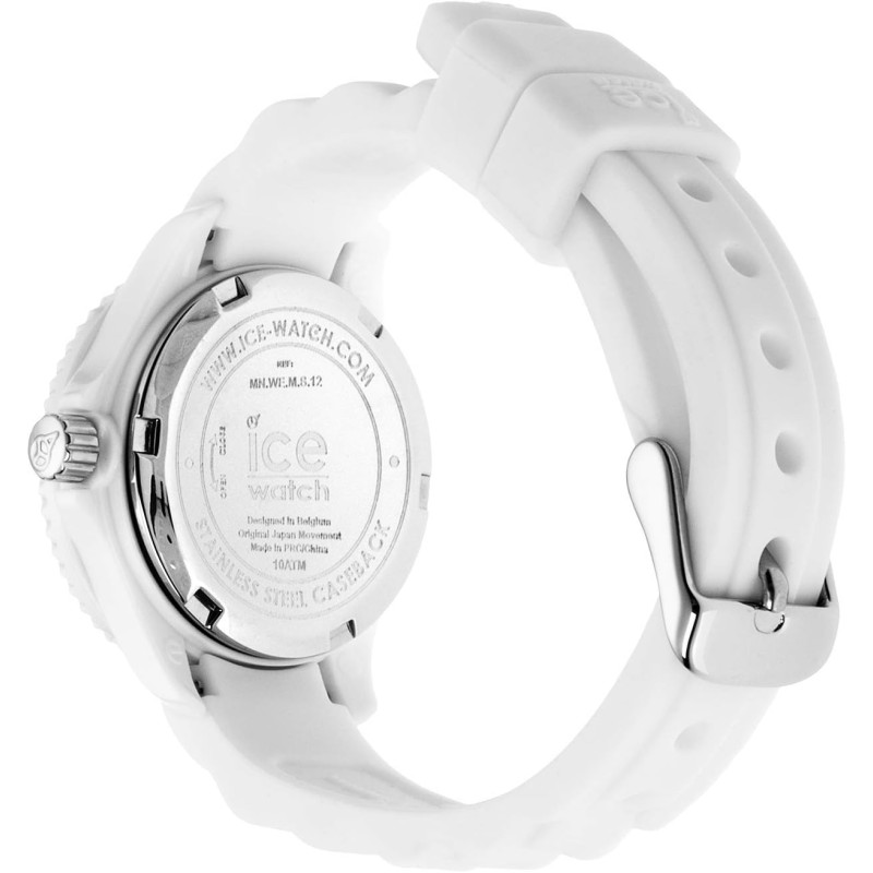 Montre Analogique Ice Watch Collection Ice Mini Bracelet Silicone Blanc