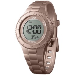 Montre Femme Ice Watch - Ice Digit Bracelet en silicone bronze