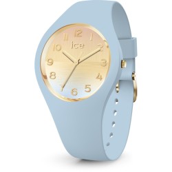 Montre Femme Ice Watch Horizon Bracelet en silicone Bleu clair