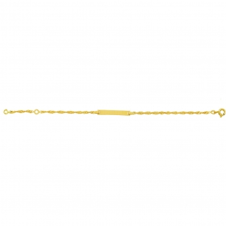Carador - Bracelet Identité Bébé Or 375/000