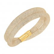 SWAROVSKI STARDUST:BRACELET DOUBLE CRY/GREY/PDS SWAROVSKI STARDUST:BRACELET DOUBLE CRY/GREY/PDS