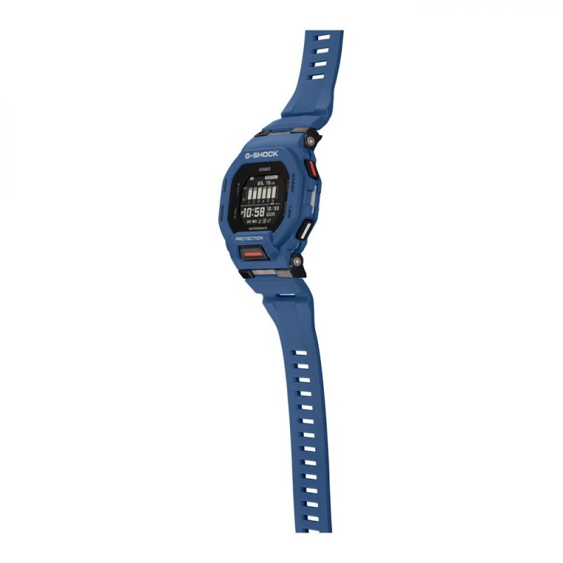 Montre Numérique Casio Collection G-Squad GBD-200-2 Bracelet Résine Bleu