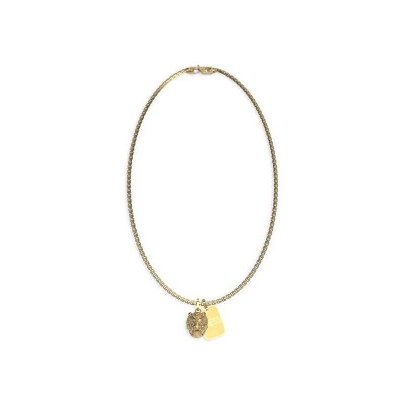 Collier Guess collection Lion King acier doré