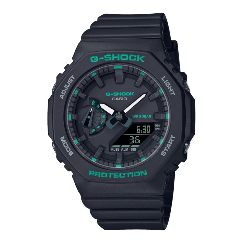 Montre Analogique Numérique Casio G-Shock GMA-S2100GA-1A Bracelet Résine Noir