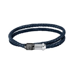 Bracelet Maserati Homme Cuir bleu