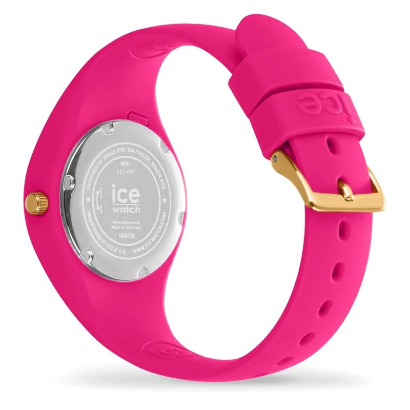 Montre Analogique Ice Watch Collection Ice Fantasia Bracelet Silicone Rose