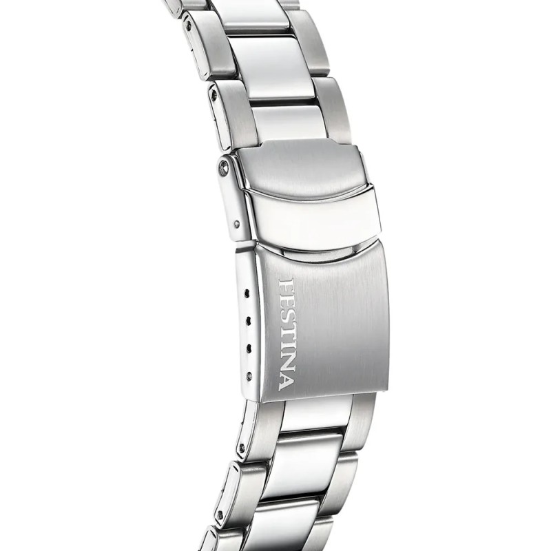Montre analogique Festina bracelet acier argenté