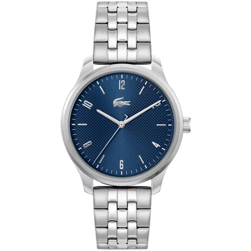 Montre Analogique Lacoste collection Lisbon bracelet acier argenté