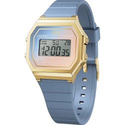 Montre femme Ice Watch Digit retro Bracelet bleu