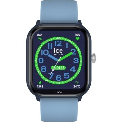 Montre homme Ice Watch Smart 2.0 connectée Bracelet bleu