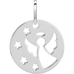 PENDENTIF CARADOR ARGENT ANGE DECOUPE