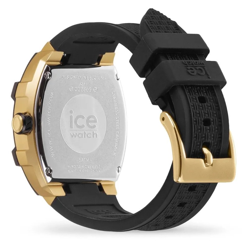 Montre Analogique Ice Watch Collection Ice Boliday Bracelet Silicone Noir