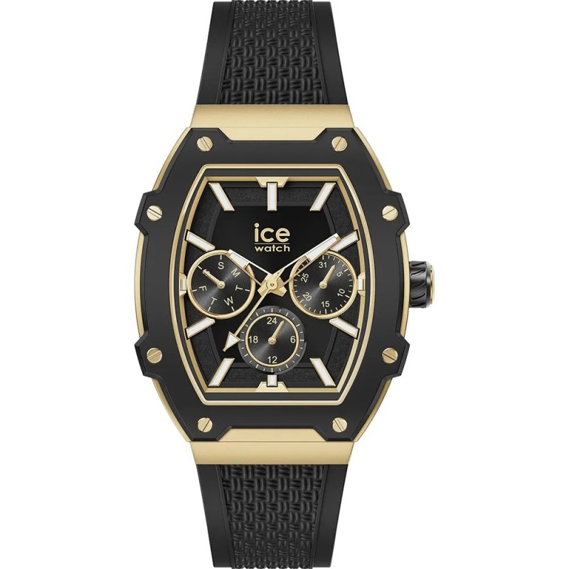 Montre Analogique Ice Watch Collection Ice Boliday Bracelet Silicone Noir