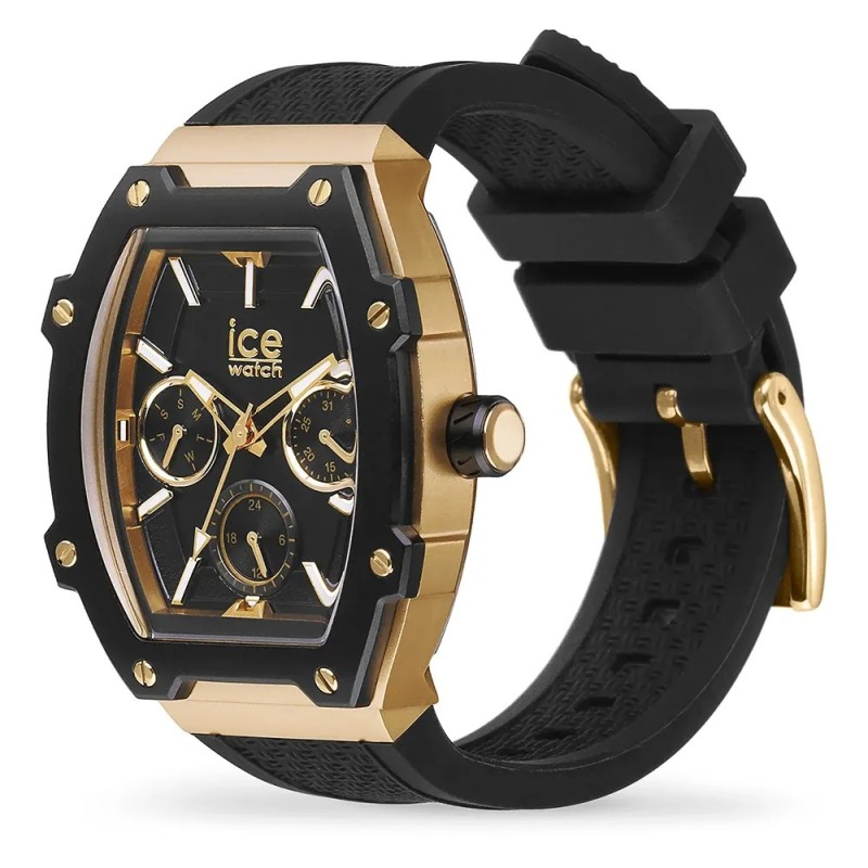 Montre Analogique Ice Watch Collection Ice Boliday Bracelet Silicone Noir
