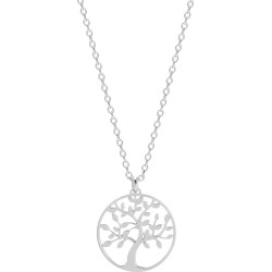 COLLIER ARGENT FEMME CARADOR MOTIF ARBRE DE VIE