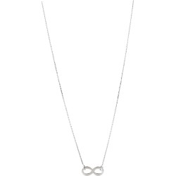 COLLIER ARGENT FEMME CARADOR MOTIF SIGNE INFINI