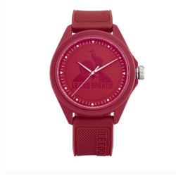 MONTRE LE COQ SPORTIF MONOCHROME EN BIOSOURCE ROUGE