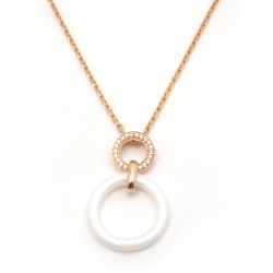 Collier Femme PHEBUS en plaqué or avec oxydes de zirconium