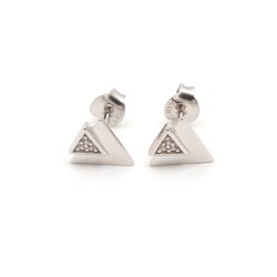 boucles d'oreilles argent femme Carador