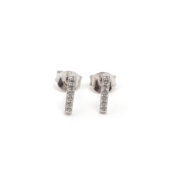 boucles d'oreilles argent femme Carador