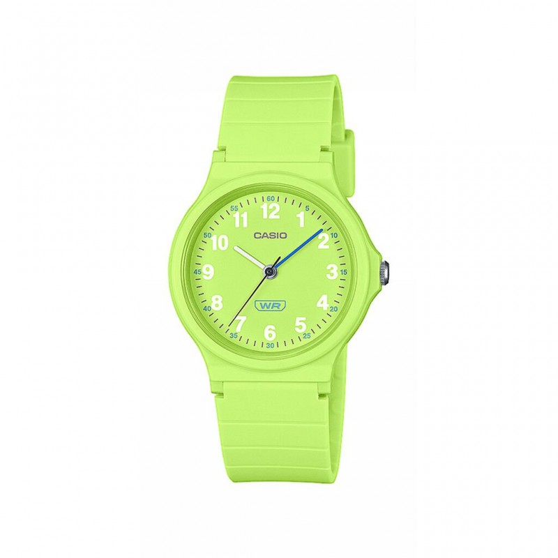 Montre analogique Casio collection Timeless Résine verte
