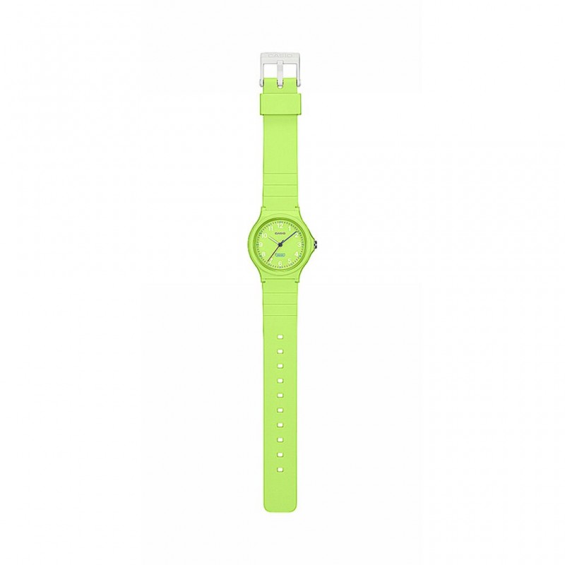 Montre analogique Casio collection Timeless Résine verte