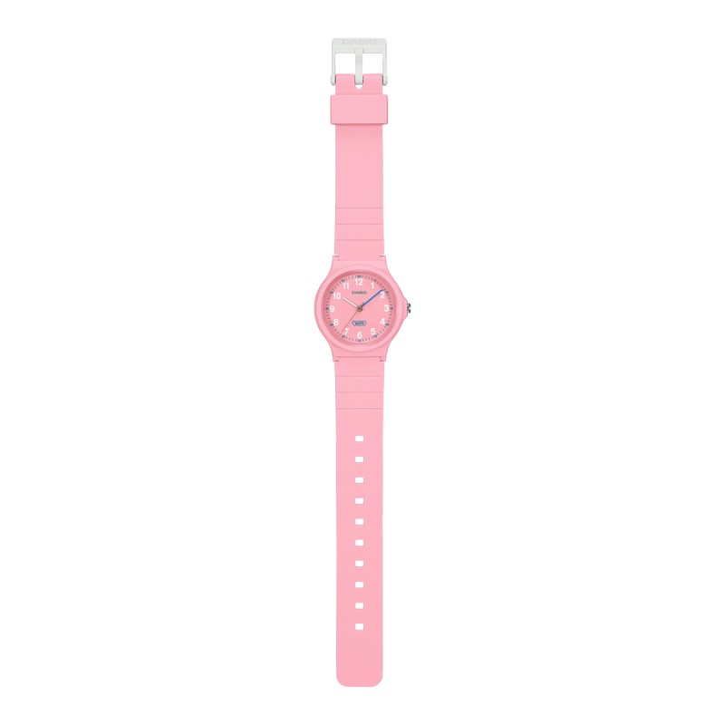 Montre analogique Casio collection Timeless Résine rose