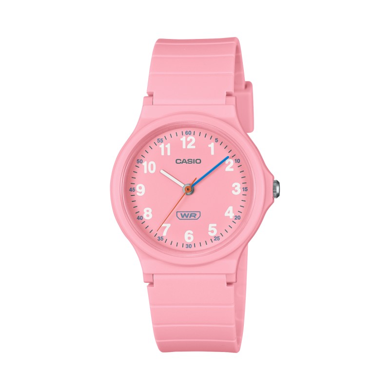 Montre analogique Casio collection Timeless Résine rose