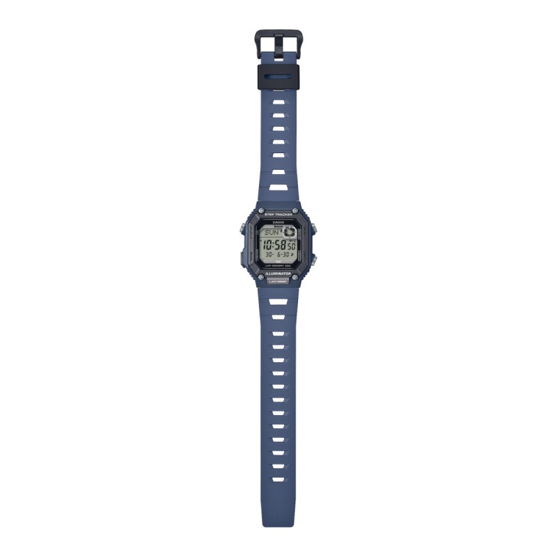 Montre digitale Casio Résine bleu