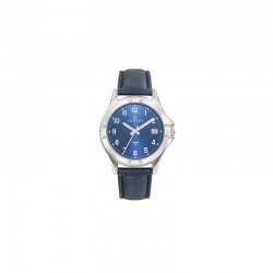 Montre Certus homme Bracelet en cuir bleu Multifonction