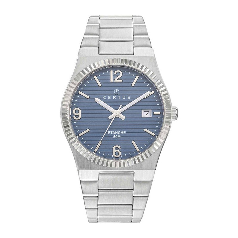 Montre analogique Certus Bracelet acier argenté