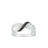 Bague en Argent 925/000 et Oxydes