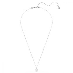 Collier femme Swarovski Dextera en métal argenté avec sphère de cristaux