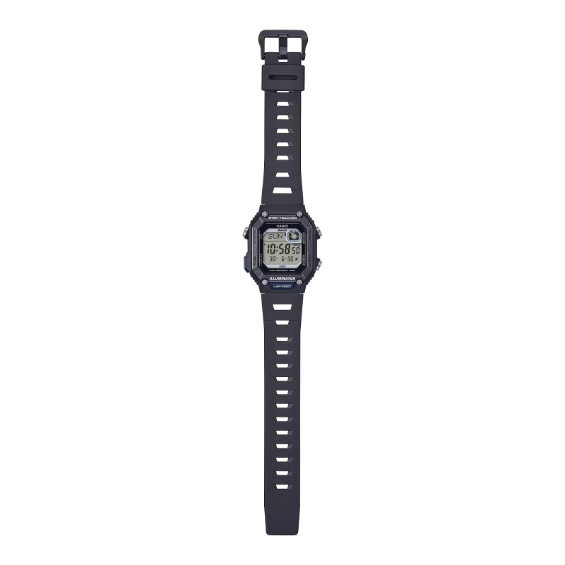 Montre numérique Casio Collection Timeless Résine noire