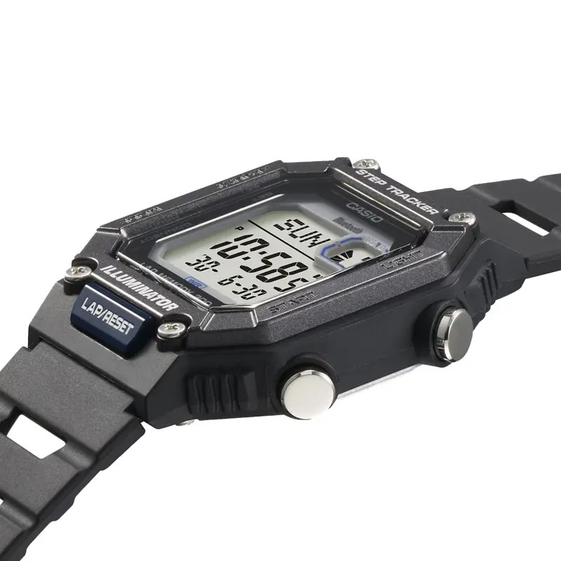 Montre numérique Casio Collection Timeless Résine noire