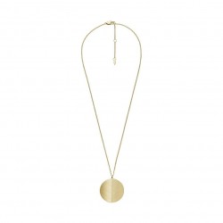 Collier Femme Fossil Harlow en acier doré