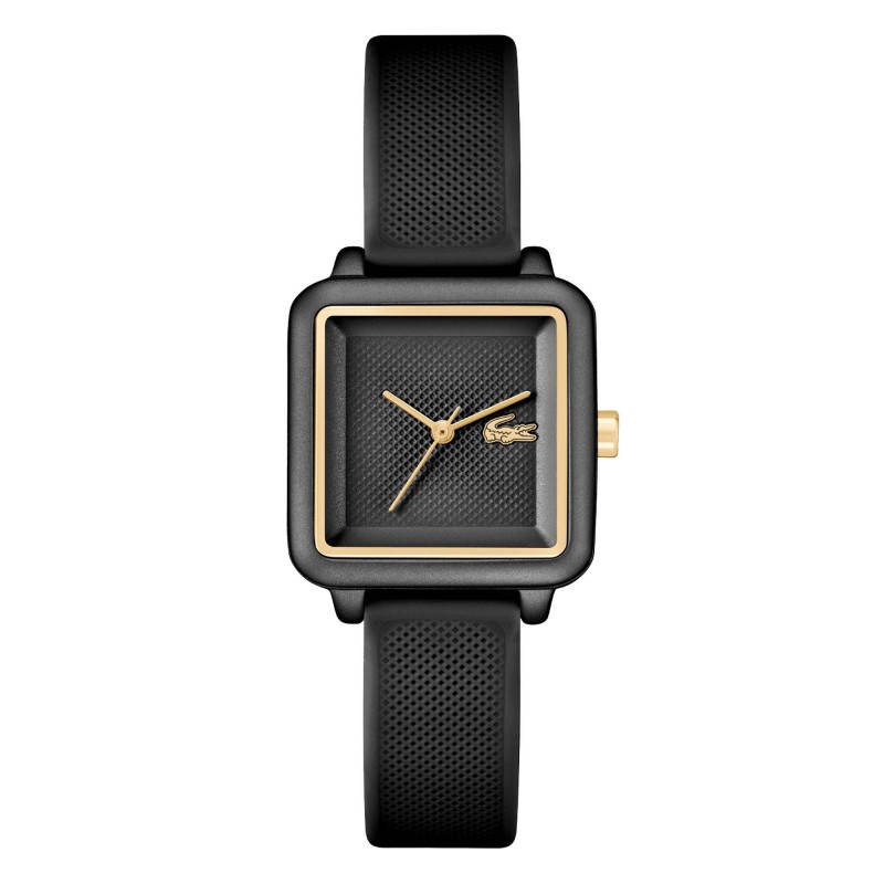 Montre Analogique Lacoste collection 12.12 flow bracelet silicone noir