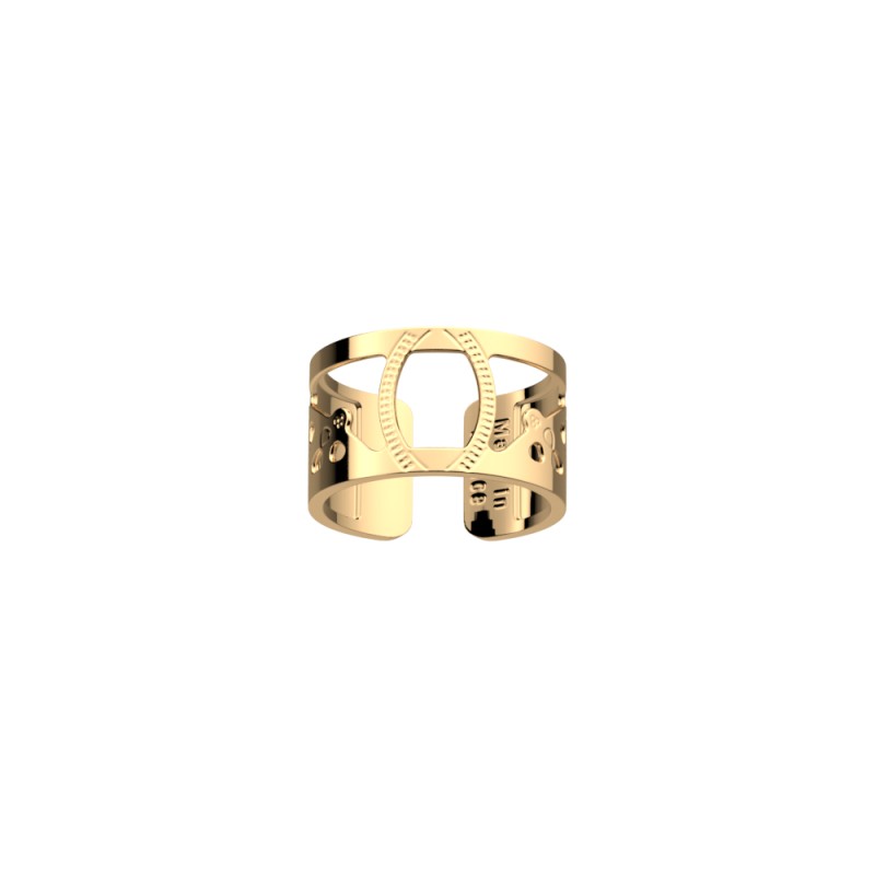 BAGUE LES GEORGETTES ORIENT LAITON DORÉ 12MM
