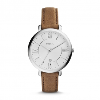 Montre Fossil Jacqueline bracelet en cuir brun ES3708