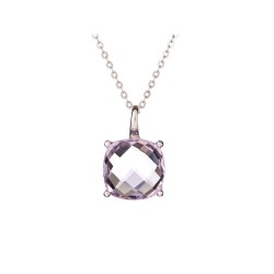 Collier Femme Carador - Argent et Améthyste