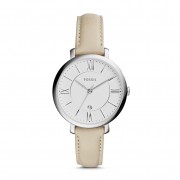 Montre Fossil Jacqueline en cuir blanc ES3793 Montre Fossil Jacqueline en cuir blanc ES3793